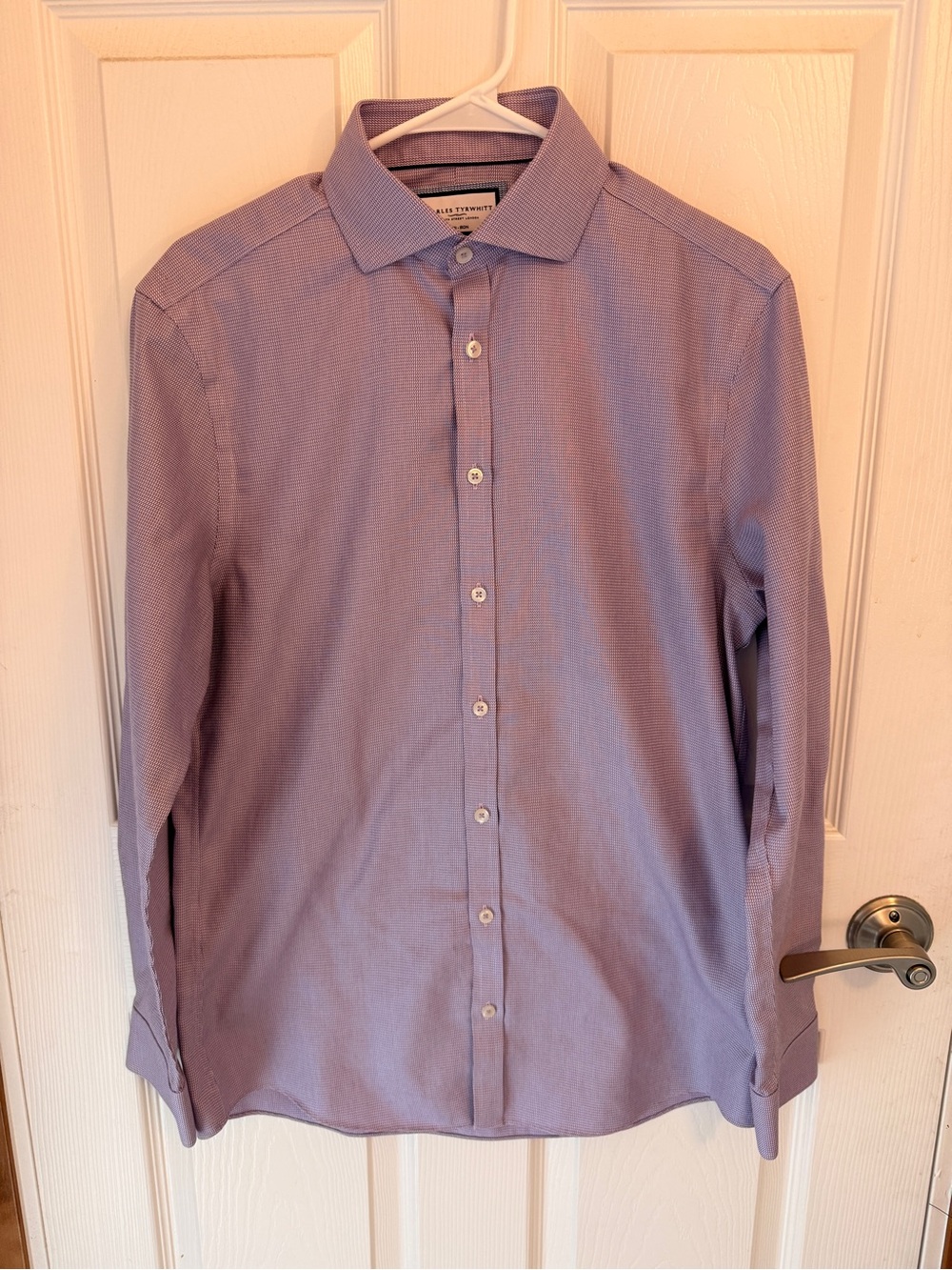 Charles Tyrwhitt Lavender Dress Shirt - Long Sleeve Button-Down